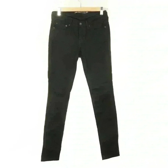 Levis Black Slight Curve Midrise Denim  Skinny Jeans - Picture 1 of 2